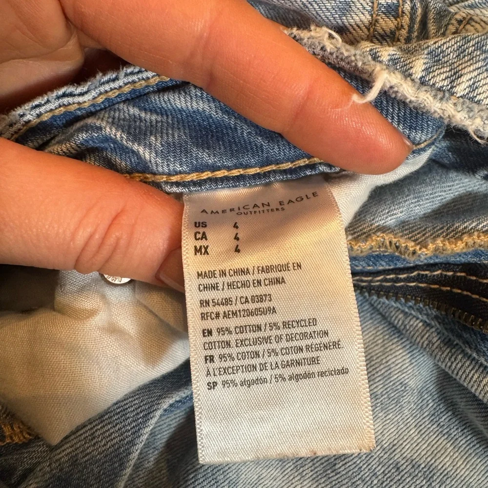 American Eagle Outfitters Light Blue Denim Skirt - Picture 5 of 5